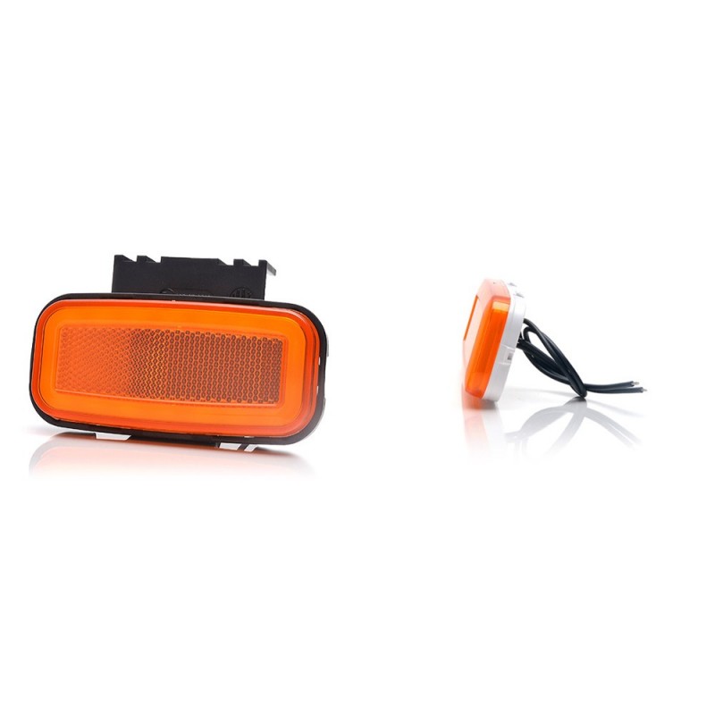 Lampa gabarit led 1402 12V-24V pozitie portocaliu Was Lampa gabarit led 1402 12V-24V pozitie portocaliu Was