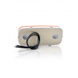 Lampa gabarit led 1402 12V-24V pozitie portocaliu Was