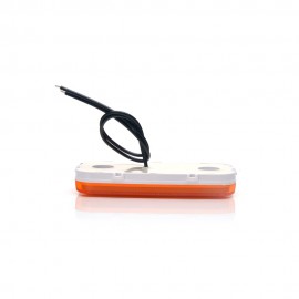 Lampa gabarit led 1402 12V-24V pozitie portocaliu Was