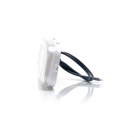 Lampa gabarit led 1404 12V-24V pozitie alb Was