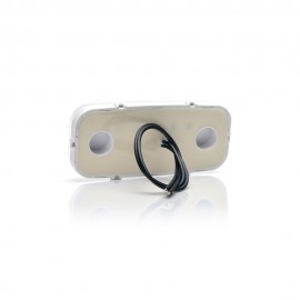 Lampa gabarit led 1404 12V-24V pozitie alb Was