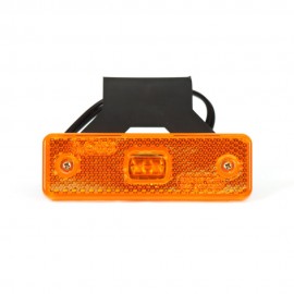 Lampa gabarit led 217Z 12V-24V pozitie portocaliu Was