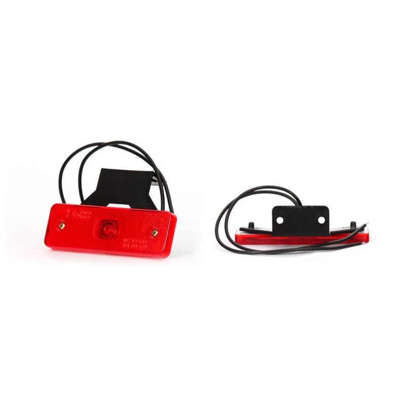 Lampa gabarit led 218Z 12V-24V pozitie rosu Was