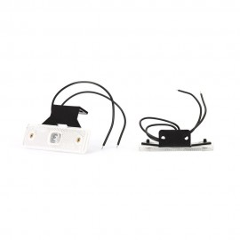 Lampa gabarit led 219Z 12V-24V pozitie alb Was
