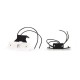 Lampa gabarit led 219Z 12V-24V pozitie alb Was