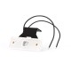 Lampa gabarit led 219Z 12V-24V pozitie alb Was