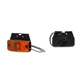 Lampa gabarit led 223Z 12V-24V pozitie portocaliu Was