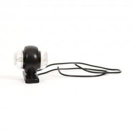Lampa gabarit led 275 12V-24V pozitie alb / rosu Was