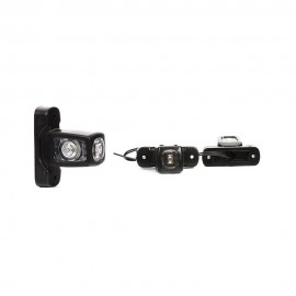 Lampa gabarit led 286 12V-24V pozitie alb / rosu / portocaliu Was