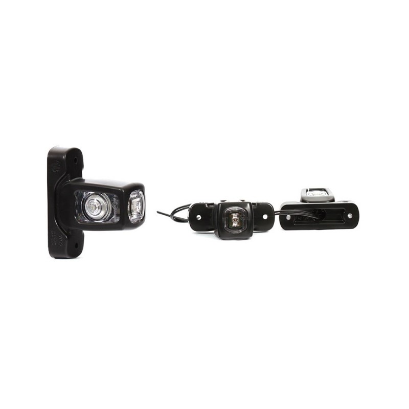 Lampa gabarit led 286 12V-24V pozitie alb / rosu / portocaliu Was Lampa gabarit led 286 12V-24V pozitie alb / rosu / portocaliu Was