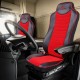 Set huse scaun Man TGX Euro 5 eco rosu