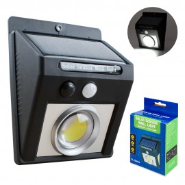 Lampa led solara cu senzor miscare 6W