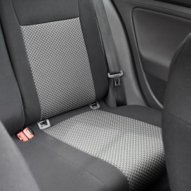 Huse scaun auto Umbrella pentru Nissan X-Trail 2014-prezent cu bancheta fractionata