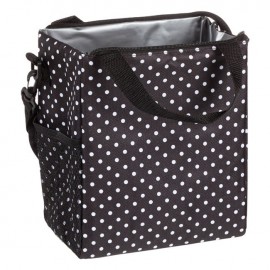 Geanta izoterma neagra cu buline