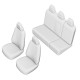 Huse scaun auto Umbrella pentru Seat Ibiza 2003-2008 cu bancheta fractionata