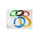 Set 4 inele protectie jante din plastic - diverse culori