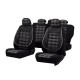 Set huse scaun sport negru-gri