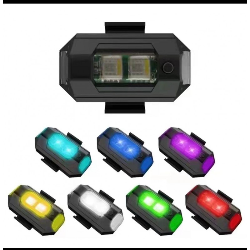Lampa LED stroboscopica multicolora