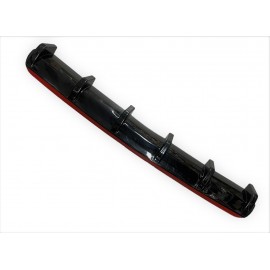 Ornament difuzor de bara universal negru cu rosu