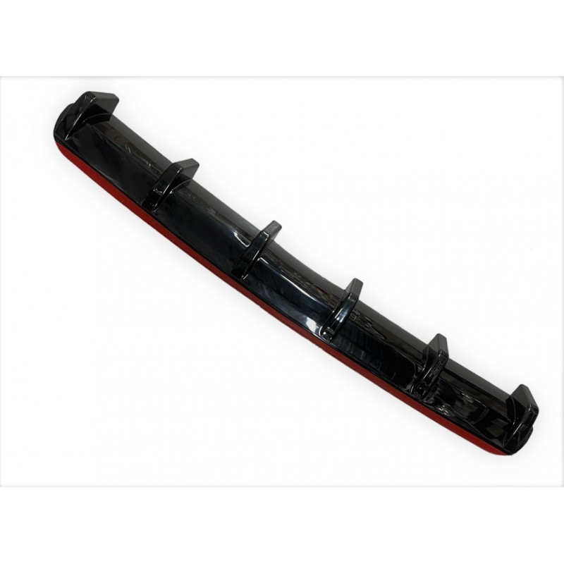 Ornament difuzor de bara universal negru cu rosu Ornament difuzor de bara universal negru cu rosu