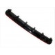 Ornament difuzor de bara universal negru cu rosu