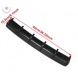 Ornament difuzor de bara universal negru 92cm