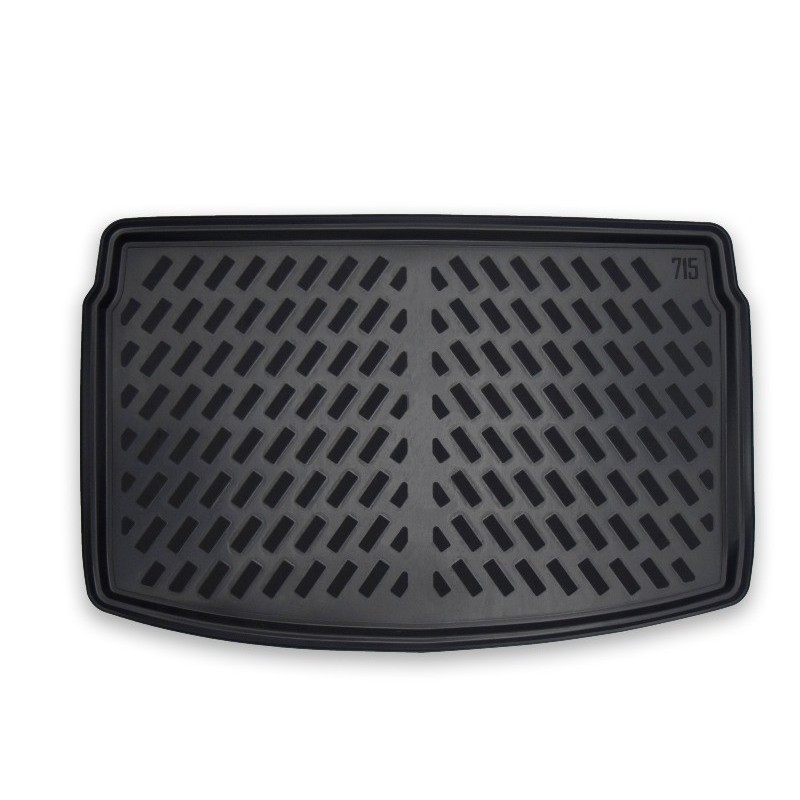 Covor portbagaj tavita VW Polo MK6 dupa 2017 portbagaj cu baza inalta hatchback
