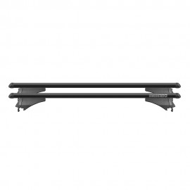 Set bare portbagaj transversale aluminiu tiger black L 120 cm cu antifurt