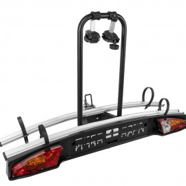 Suport biciclete Menabo Merak Tilting pentru 2 biciclete cu prindere pe carligul de remorcare