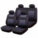 Set 9 bucati huse scaune auto Premium Line cu bancheta rabatabila