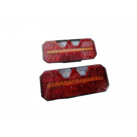 Set lampi stop SMD cu semnalizare dinamica 12V-24V