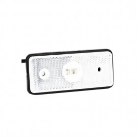 Lampa gabarit alba Fristom 110×45 LED 12-36V