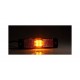 Lampa gabarit galbena Fristom 100×32 LED cu suport urechi 12-36V