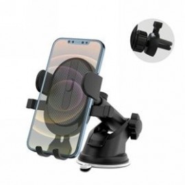 Suport telefon premium 2 in 1 cu prindere ventuza si grila XO-C60