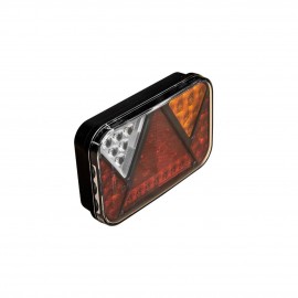 Lampa spate Fristom 200×130 LED 6 functii cu numar si mers inapoi