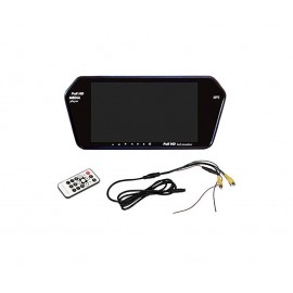 Monitor camera marsarier tip oglinda cu functie video MP5 si bluetooth