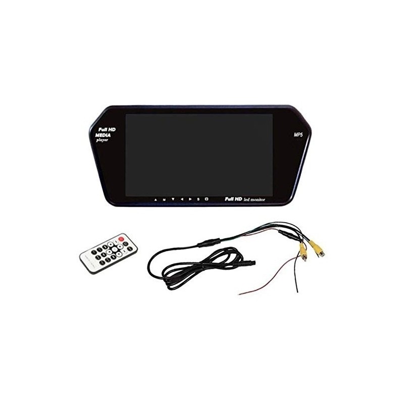 Monitor camera marsarier tip oglinda cu functie video MP5 si bluetooth Monitor camera marsarier tip oglinda cu functie video MP5 si bluetooth