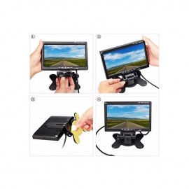 Monitor camere 360 garde / marsarier cu 4 intrari