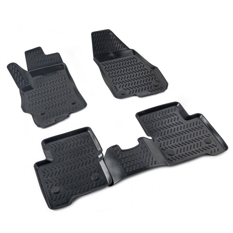 Covoare cauciuc stil tavita Mercedes Clasa S W221 2005-2013