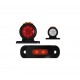 Lampa gabarit laterala LED NEON alb / rosu 12-24V 202017-BK