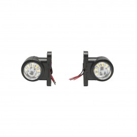 Lampa gabarit rotativ laterala LED alba rosu 12-24V FR1102