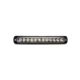 Lampa 12 Led profesionala stroboscopica lumina portocalie 12V-24V