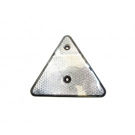 Triunghi alb reflectorizant TR014
