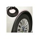Set 2 ornamente protectie aripa din cauciuc culoare neagra