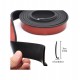 Set 4 ornamente protectie aripa din cauciuc culoare neagra