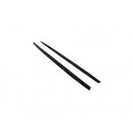 Set prelungiri ornament praguri laterale tuning 215cm negru lucios PRG1009-215