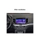 Rama navigatie 9 inch cu cablaj si modul canbus VW Sharan 2010