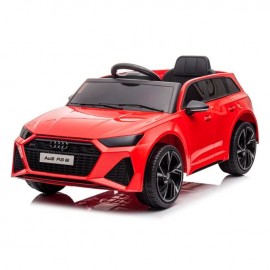Masina Audi RS6 electrica cu acumulator, muzica, claxon pentru copii