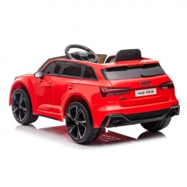 Masina Audi RS6 electrica cu acumulator, muzica, claxon pentru copii