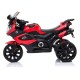 Motocicleta electrica 6V rosu cu negru pentru copii